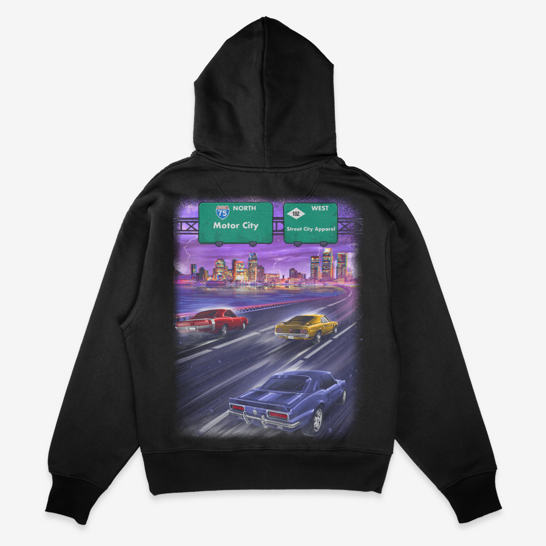 Motor City Thunder Hoodie