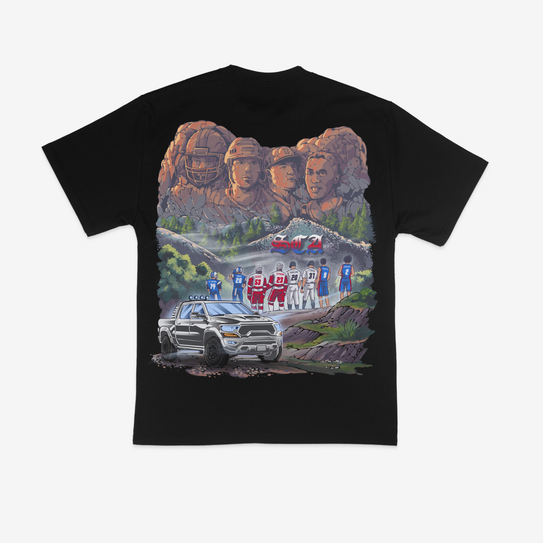 Detroit Mt Rushmore Shirt