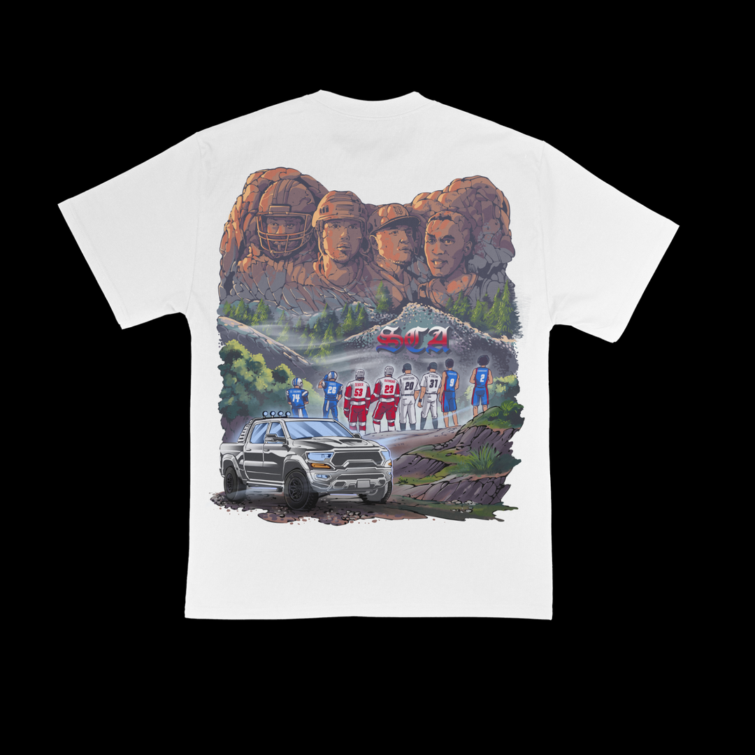 Detroit Mt Rushmore Shirt