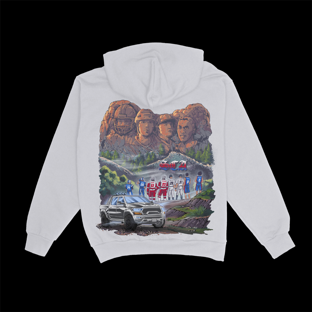 Detroit Mt Rushmore Hoodie